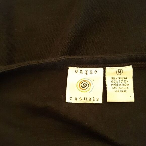 Onque Casuals design black top - Picture 7 of 8